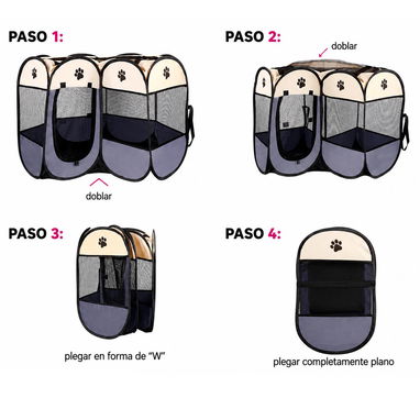 CORRAL PLEGABLE PARA MASCOTAS - Img 126230689
