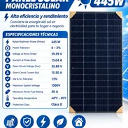✅️PANEL SOLAR MONOCRISTALINO 445W 110 usd (venta x parles) - Img 58212372