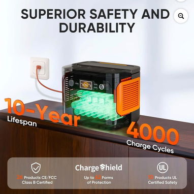 Jackery Explorer 1000 Plus Estación de Energía Portátil, Generador Solar de 1264Wh - 2/8