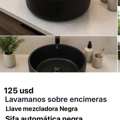 Lavamanos sobreencimera - 3/10