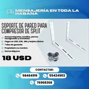 ❄️ SOPORTE DE PARED PARA COMPRESOR DE SPLIT S.P.C 💰 PRECIO: 18 USD - Img 57879088