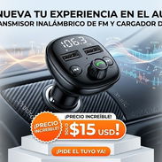 Detector de voltaje para autos y reproductor, manos libres y cargador rápido - Img 56705007