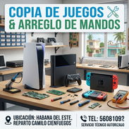 COPIA DE JUEGOS Y LIBERACION DE CONSOLAS. ARREGLO DE MANDOS. PLAYSTATION 4 Y 5. NINTENDO SWITCH - Img 55895576