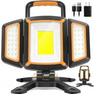 Luz de trabajo LED recargable Tresda de 30 W con base magnética LEDWL013 - Img 57390436
