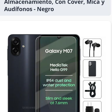Móviles disponibles. Incluyen: cover, mica, cargador y audífonos. - Img 118181648