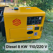 Planta eléctrica Diesel (petróleo) 8000 w 110/220 v Nueva - Img 53776637