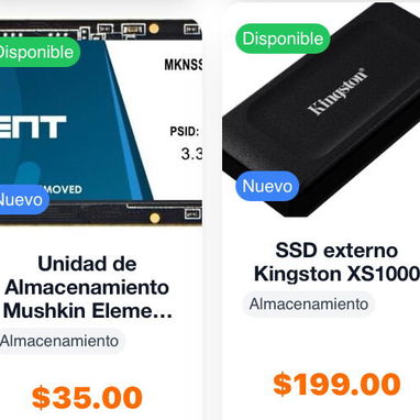 Venta de discos duros solidos externos e internos de varia capacidad Precio y detalles en las fotos - Img 119919062