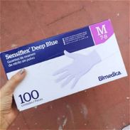 Guantes de nitrilo azul - Img 45678370