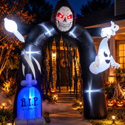 😱☠️ Inflable extragrande para entradas de negocios 🎃 Decoración Haloween 🎃 Para restaurantes, bares, cafeterías y más - Img 58084991