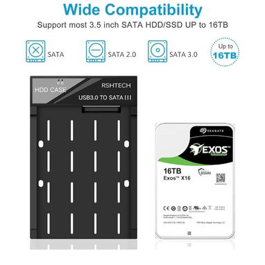 ☎️53544655 🛵 Entrega Disponible ⭐Base Dock Externa USB 3.0 a SATA – Hasta 16TB ⭐ - Img 114511158