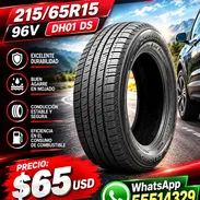 GOMA 215/65R15 96V DH01 DS, ENTREGA DE FACTURA, VARIEDAD DE GOMAS NUEVAS - Img 57323628