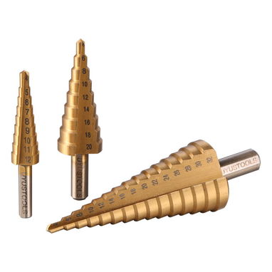 🔩 Set de 3 Brocas Escalonadas para Metal - Img 125336167