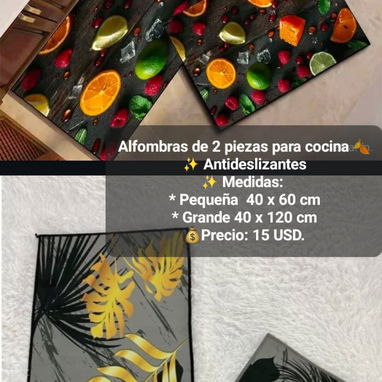 Alfombras para la cocina, varios modelos - 3/3