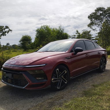 Vendo o negocio yhunday sonata del 2024 N line con 11 millas título limpio - Img 103276690