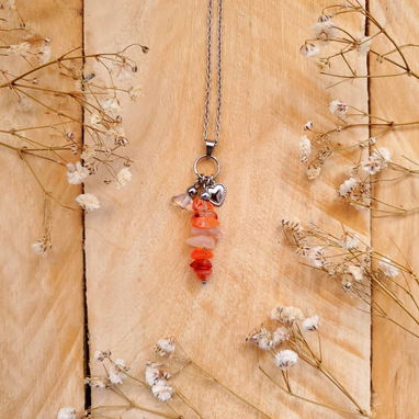 *Colección de Cadenas Sigilias*_ *Materiales:* Acero inoxidable + Piedras Naturales - 3/9