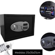 Caja Fuerte Digital de Acero, con sus llaves y expansiones para fijar - Img 57733730