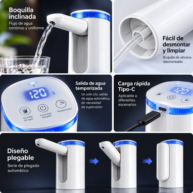 🛍️ Dispensador de agua electrico, automatico. - 2/3