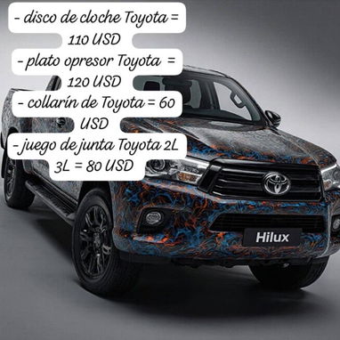 Piezas de Toyota 2L-3L-5L - Img 115599992