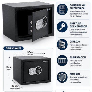 Caja fuerte 16 litros - Img 122275983