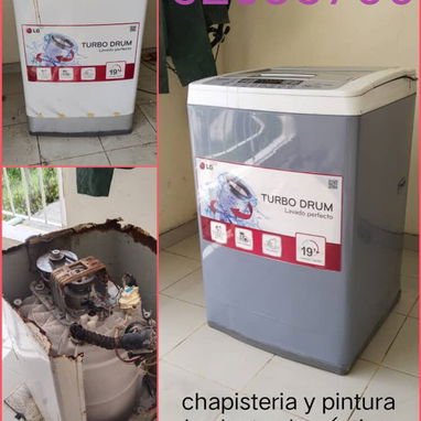 Chapisteria y pintura d refrigerador, Freezer y lavadoras a domicilio. Corriente 24 h Tenemos 20 años de experiencia - Img 109528961