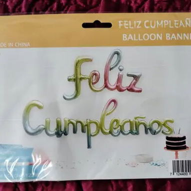 Feliz cumpleaños inflable - Img 128141147