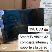Televisor Tv vision de 32 pulgadas  Trae cajita y soporte - Img 57100111