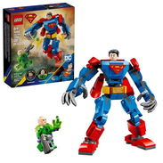 LEGO DC Superman 76302 Superman Mech vs Lex Luthor 120 Pcs - Img 58262359
