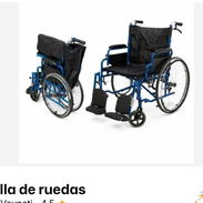 SILLA DE RUEDAS PLEGABLE - Img 57979460