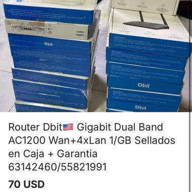 Oferta Router ,Switch, Repetidores Tribanda 4g, Switch poe de 25 Ports administrables todo Sellado 63142560-55821991 - Img 122001431