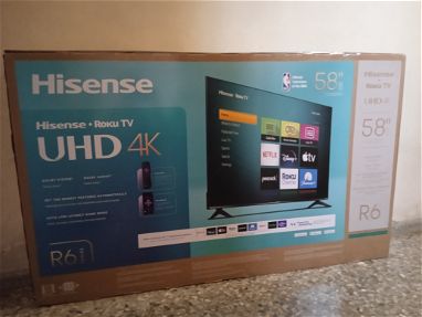 Smart TV 58" Hisense Roku UHD R6 - Img main-image