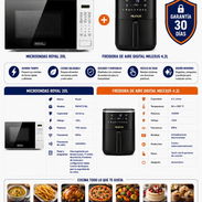 Microondas Royal y Freidora digital MILEXUS - Img 56570575
