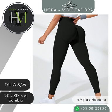 LICRAS MOLDEADORAS Y DEPORTIVAS | TALLA S - 3/5