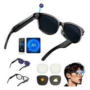 Gafas inteligentes con camara,sonido y microfono - Img 58280242