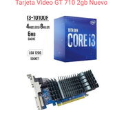 MICRO 10MA CORE I3 10100F + TARJETA VIDEO GT 710 2GB NUEVO - Img 45236564