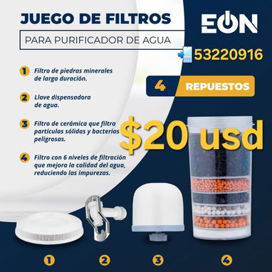💧Filtros purificadores de agua💧Factura y garantía‼️ Mensajería a toda La Habana 💧 - Img 106373572