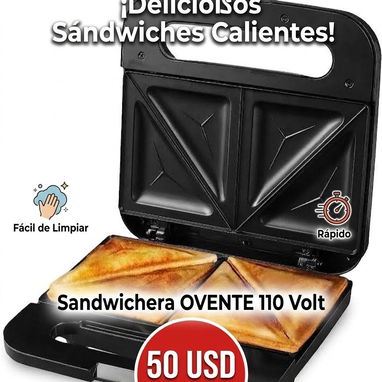 Sandwichera con Placas Antiadherentes - 2/4