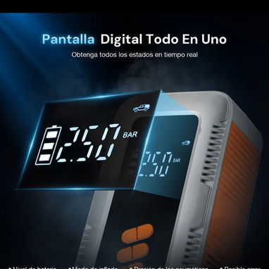 Arrancador de batería de auto portátil 9000a inflador de neumáticos - Img 118066816