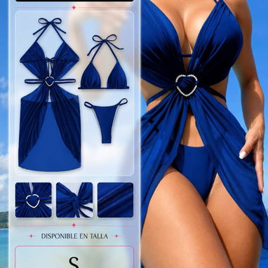 Ropa de Playa. Bikinis y Conjuntos Con Diseños Variados y Exclusivos. - Img 125804610