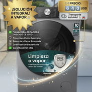 LAVADORA-SECADORA A VAPOR🧖 HISENSE de 15KG con transporte un mes de garantía 🏃‍♂️🚘 - Img 55054882