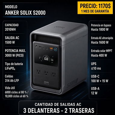 Ecoflow, inversores, Anker, accesorios para kit solares - 3/9