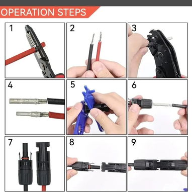 Conector MC4 para Paneles Solares - 3/4