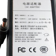 Adaptador de corriente para monitor LCD original KTC K-1205 12V 4.2A 53828661 - Img 44236705
