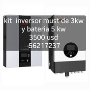 Kit solar de 3 con 5 kw marca must - Img 57228393