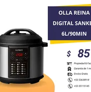 🛑🛑🛑 OLLA REINA DIGITAL SANKEY 6L/90MIN MENSAJERÍA GRATIS EN TODA LA HABANA 🛑🛑🛑 - Img 49996754