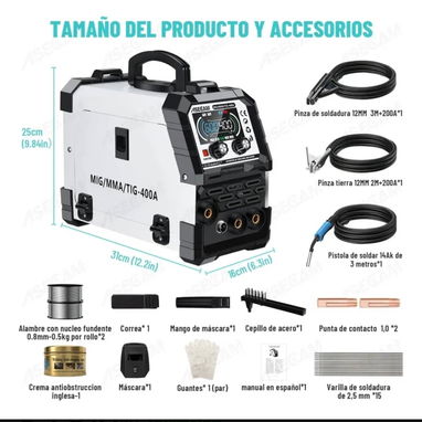 Plantas de soldar 3en1  110/220v 400A - Img 123770990