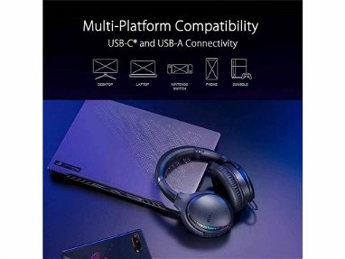 0km✅ Auriculares Asus ROG Fusion II 300 Gaming 📦 Hi-Res ☎️56092006 - Img 65030836