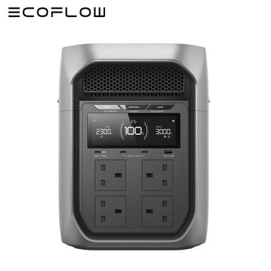ECOFLOW DELTA 3 Max Plus 2048Wh Portable Power Station 3900W Max Solar Generator - 4/7
