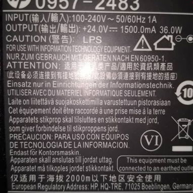 Cargador HP de lapto - Img 123257049