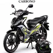 SÚPER OFERTAZO POR ESTE DÍA DE LOS PADRES, MOTOR MT 125 CC + CASCO INTEGRAL DE FIBRA DE CARBONO, ENTREGA DE FACTURA - Img 55799238