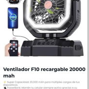 Ventiladores recargables F10 🔋 20000mAh🔋 Em $65 - Img 56256120